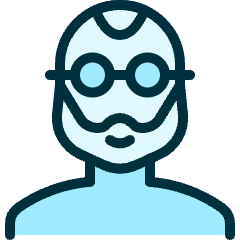 Famous People Man Steve Jobs Icon from Ultimate Duotone Set