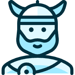 History Man Viking Icon from Ultimate Duotone Set