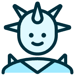 People Man 12 Icon from Ultimate Duotone Set