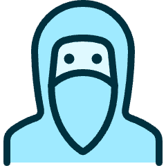 Crime Man Riot 1 Icon from Ultimate Duotone Set