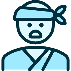 Professions Man Chef 1 Icon from Ultimate Duotone Set