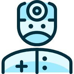 Professions Man Doctor 1 Icon from Ultimate Duotone Set