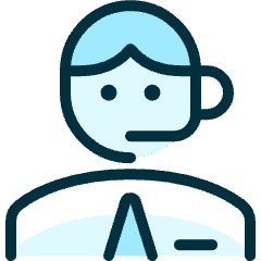 Professions Man Telecommunicator Icon from Ultimate Duotone Set