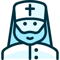 Religion Man Christian 2 Icon from Ultimate Duotone Set