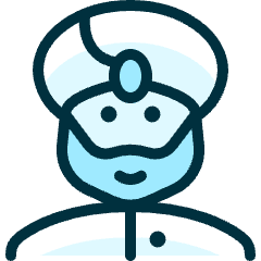 Religion Man Indian Icon from Ultimate Duotone Set