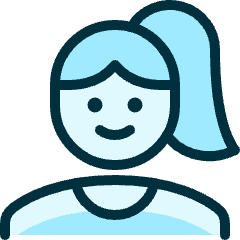 People Woman 6 Icon from Ultimate Duotone Set