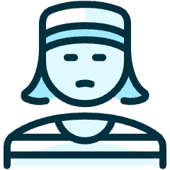 Crime Woman Inmate Icon from Ultimate Duotone Set