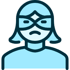 Crime Woman Thief Icon from Ultimate Duotone Set