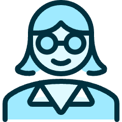 Professions Woman Office 2 Icon from Ultimate Duotone Set