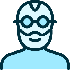 Famous People Man Steve Jobs_1 Icon from Ultimate Duotone Set