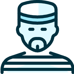 Crime Man Inmate_1 Icon from Ultimate Duotone Set