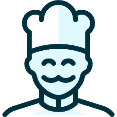 Professions Man Chef 3_1 Icon from Ultimate Duotone Set