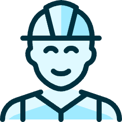Professions Man Construction 2_1 Icon from Ultimate Duotone Set