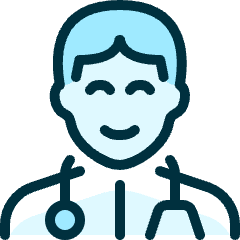 Professions Man Doctor 2_1 Icon from Ultimate Duotone Set
