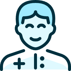 Professions Man Nurse 1_1 Icon from Ultimate Duotone Set