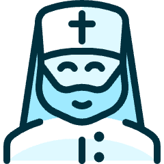 Religion Man Christian 2_1 Icon from Ultimate Duotone Set