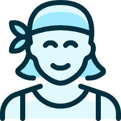 People Woman 14 Icon from Ultimate Duotone Set