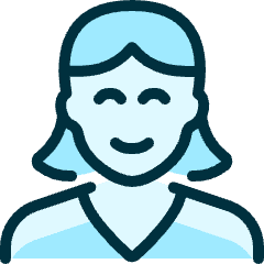 People Woman 1_1 Icon from Ultimate Duotone Set