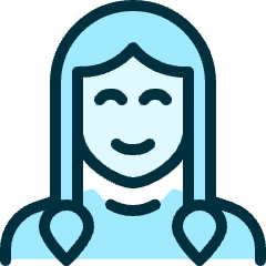 People Woman 6_1 Icon from Ultimate Duotone Set