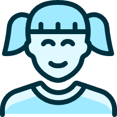 People Woman 8_1 Icon from Ultimate Duotone Set