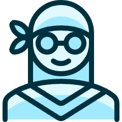 People Woman Glasses 4_1 Icon from Ultimate Duotone Set