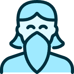 Crime Woman Riot_1 Icon from Ultimate Duotone Set