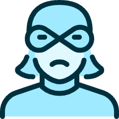 Crime Woman Thief_1 Icon from Ultimate Duotone Set