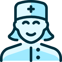 Professions Woman Nurse 2_1 Icon from Ultimate Duotone Set