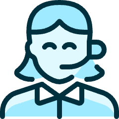 Professions Woman Telecommunicator_1 Icon from Ultimate Duotone Set