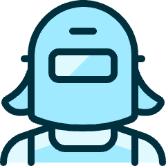 Professions Woman Welder_1 Icon from Ultimate Duotone Set