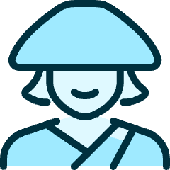 Religion Woman Japan_1 Icon from Ultimate Duotone Set