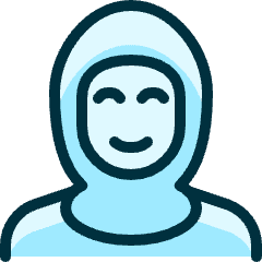 Religion Woman Muslim_1 Icon from Ultimate Duotone Set