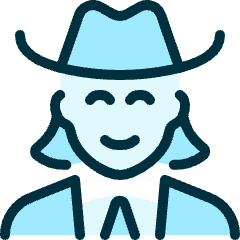 Vintage Woman 3_1 Icon from Ultimate Duotone Set