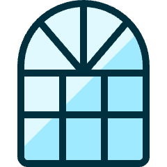 Architecture Window 1 Icon from Ultimate Duotone Set