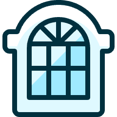 Architecture Window Icon from Ultimate Duotone Set