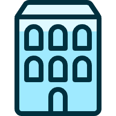 Building 1 Icon from Ultimate Duotone Set