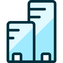 Building Modern Icon from Ultimate Duotone Set