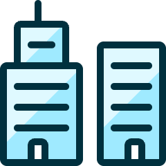 Buildings Icon from Ultimate Duotone Set