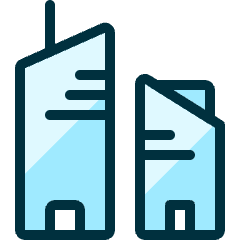 Buildings Modern Icon from Ultimate Duotone Set