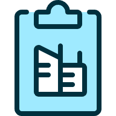 Project Notes Buildings Icon from Ultimate Duotone Set
