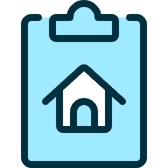 Project Notes House Icon from Ultimate Duotone Set