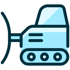Heavy Equipment Cleaner 1 Icon from Ultimate Duotone Set