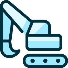 Heavy Equipment Lift 2 Icon from Ultimate Duotone Set