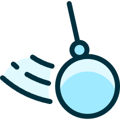 Heavy Equipment Wrecking Ball Icon from Ultimate Duotone Set