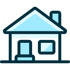 House Home Building 1 Icon from Ultimate Duotone Set