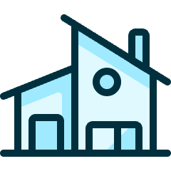 House Modern Icon from Ultimate Duotone Set