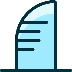 Modern Architecture Building Icon from Ultimate Duotone Set