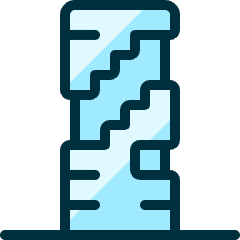 Modern Architecture Spiral Icon from Ultimate Duotone Set
