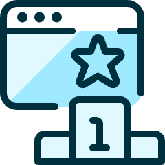 Ab Testing Award Icon from Ultimate Duotone Set