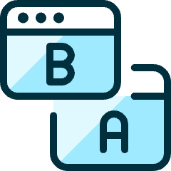 Ab Testing Browsers 1 Icon from Ultimate Duotone Set